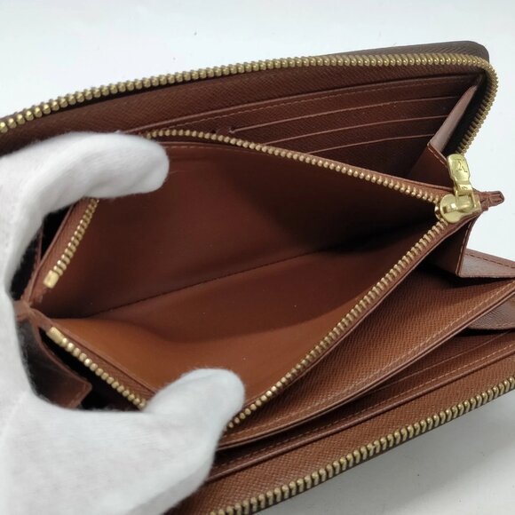 Louis Vuitton LV Long Wallet Brown Monogram 299-082425 - Picture 6 of 9